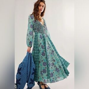 ✨Free People✨ A New Way Maxi Dress